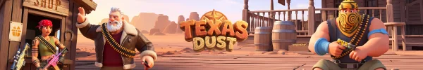 Texas dust menu banner